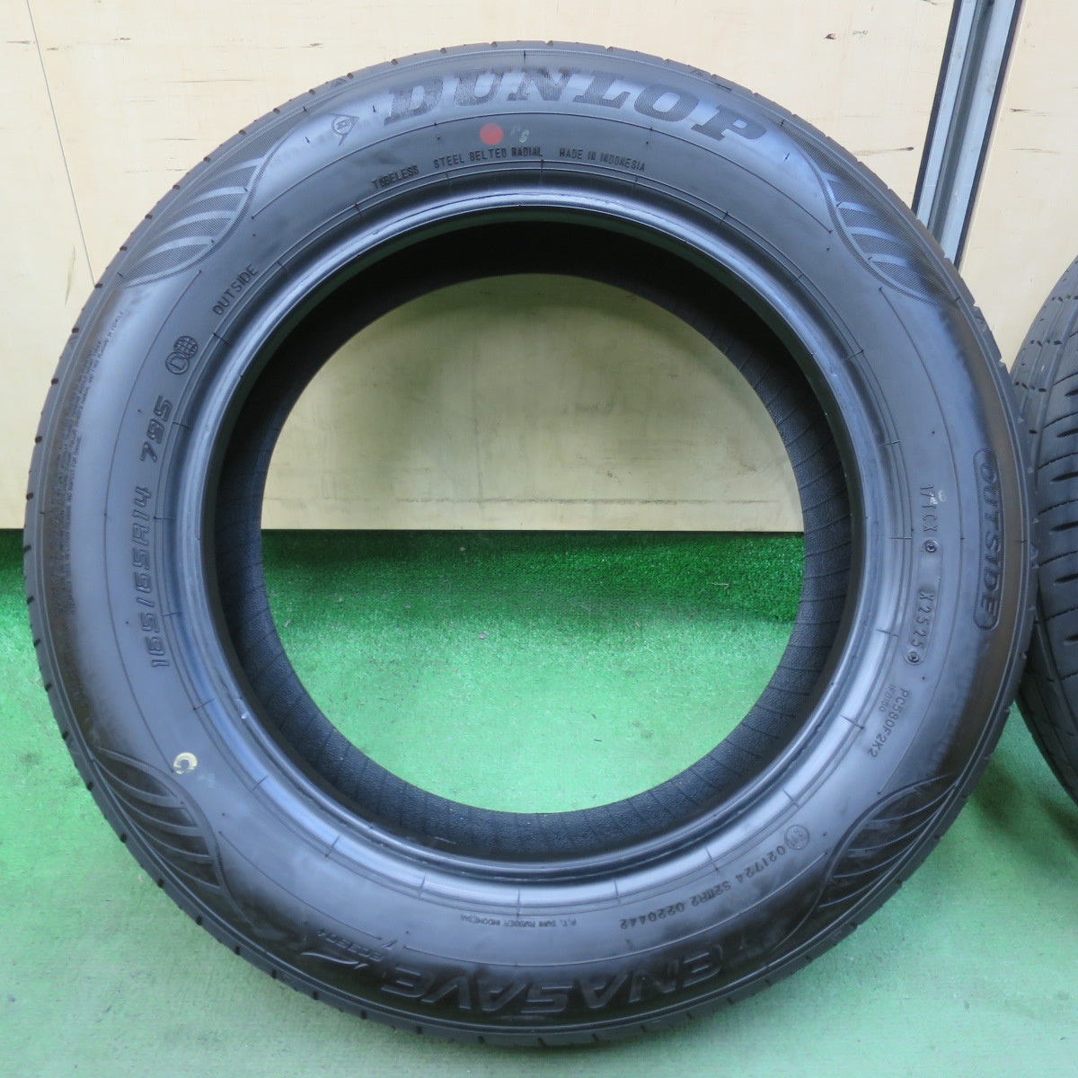 バリ溝！25年！ほぼ10分★165/65R14 ダンロップ エナセーブ EC350+ タイヤ 14インチ タンク パッソ ルーミー トール 等★5121704イノタ