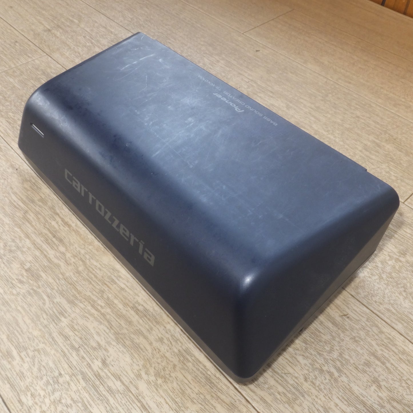 [送料無料] 現状品★カロッツェリア carrozzeria 17cm×8cm パワードサブウーファー TS-WX010A DC14.4V★