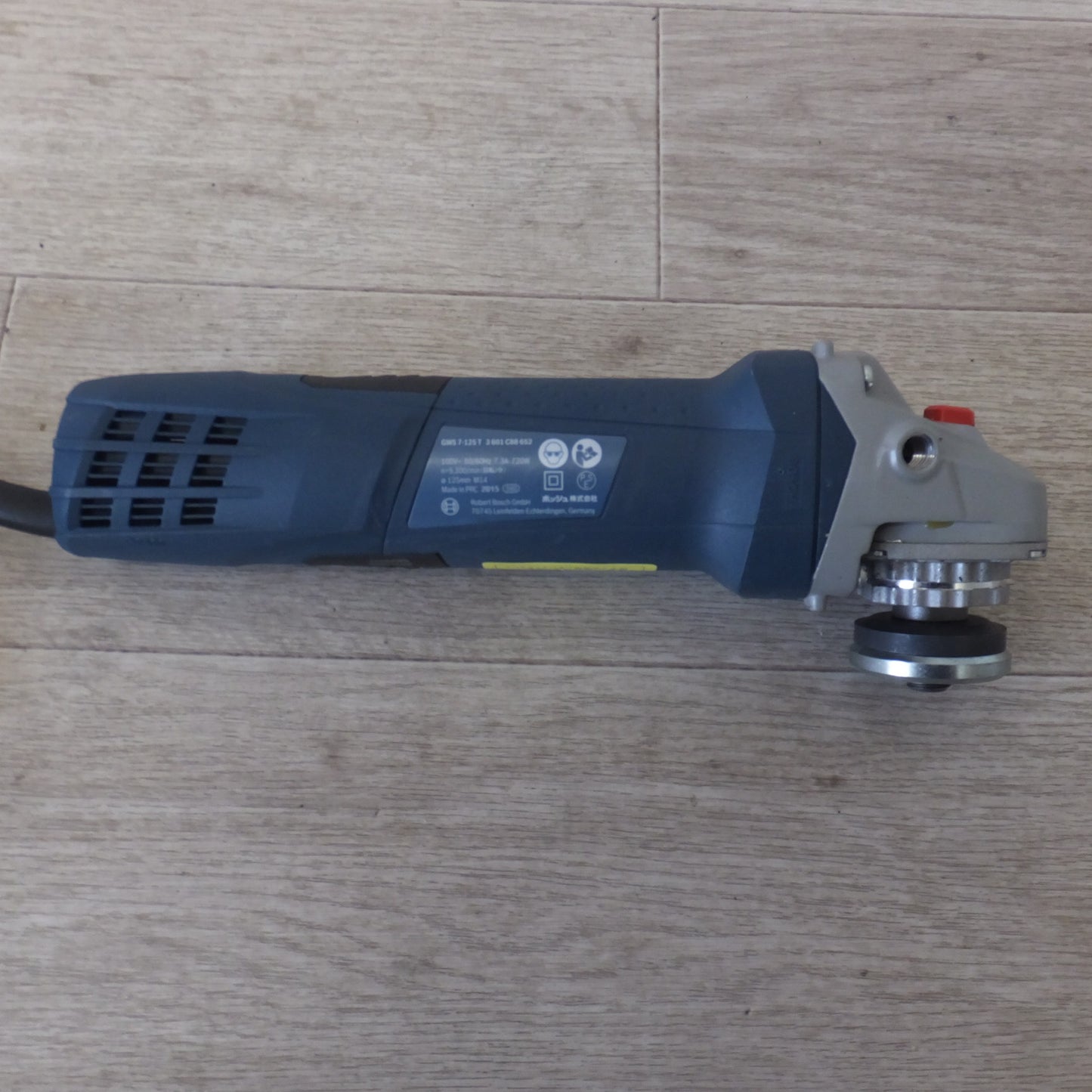 [送料無料] ★ボッシュ BOSCH 125mm ディスクグラインダー GWS7-125T　100V～ 50/60Hz 7.3A 720W★