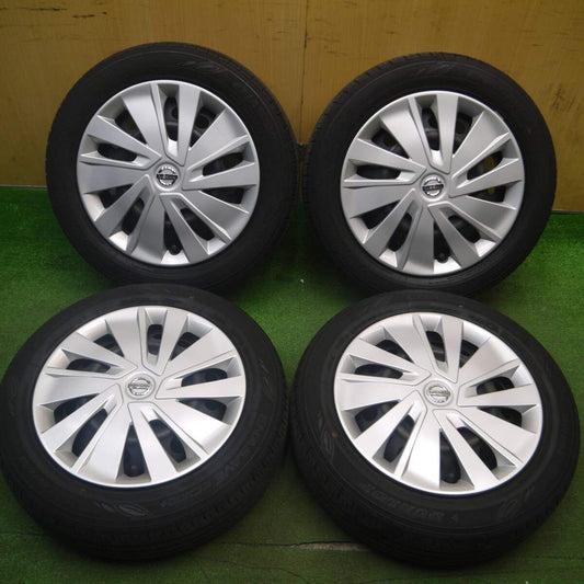 キレイ★日産 デイズ 純正 スチール 155/65R14 ダンロップ エナセーブ EC300+ 14インチ PCD100/4H★5021702Hノ