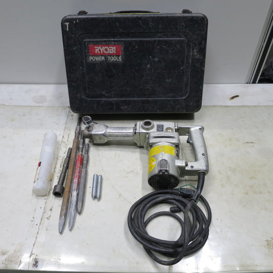 [送料無料] 付属品付き◆RYOBI リョービ コンクリート ハンマー CH-420A 電動 工具 100V コード式 はつり ハツリ 斫り◆