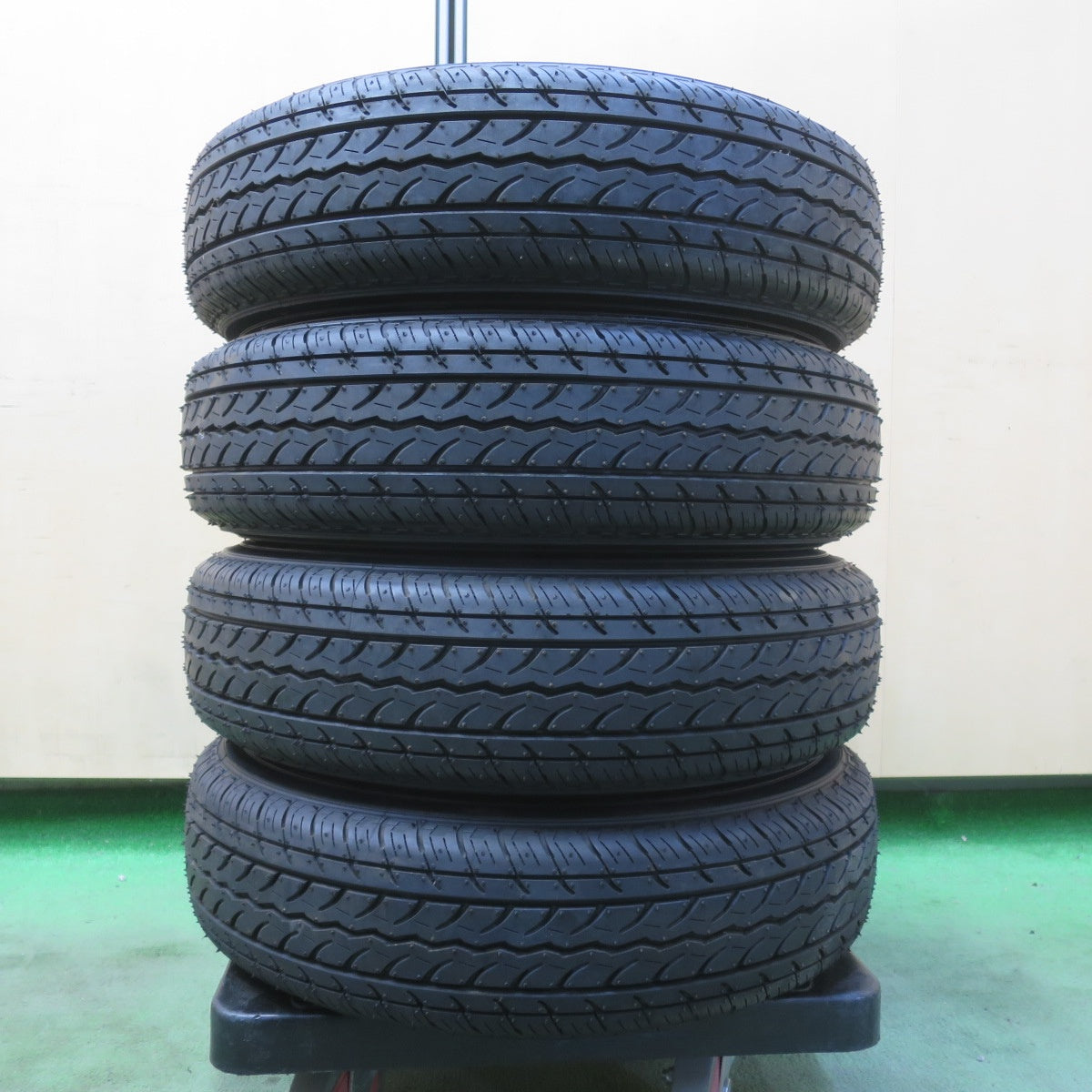 ほぼ未使用！キレイ★スズキ エブリイ 純正 スチール 145/80R12 80/78N ヨコハマ JOB RY52 12インチ PCD100/4H★6052201イノ