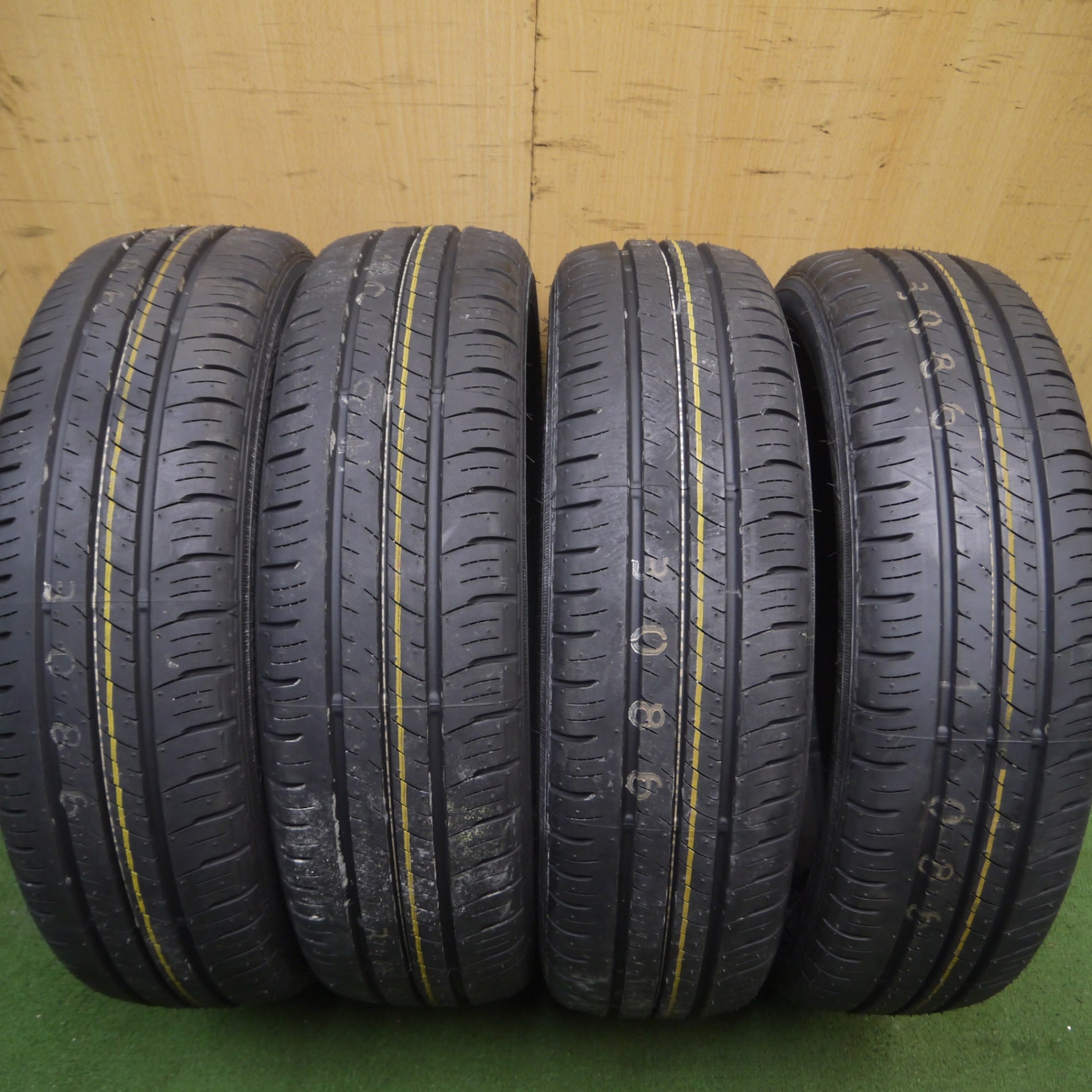 送料無料* 新車外し☆165/60R15 ダンロップ エナセーブ EC300+