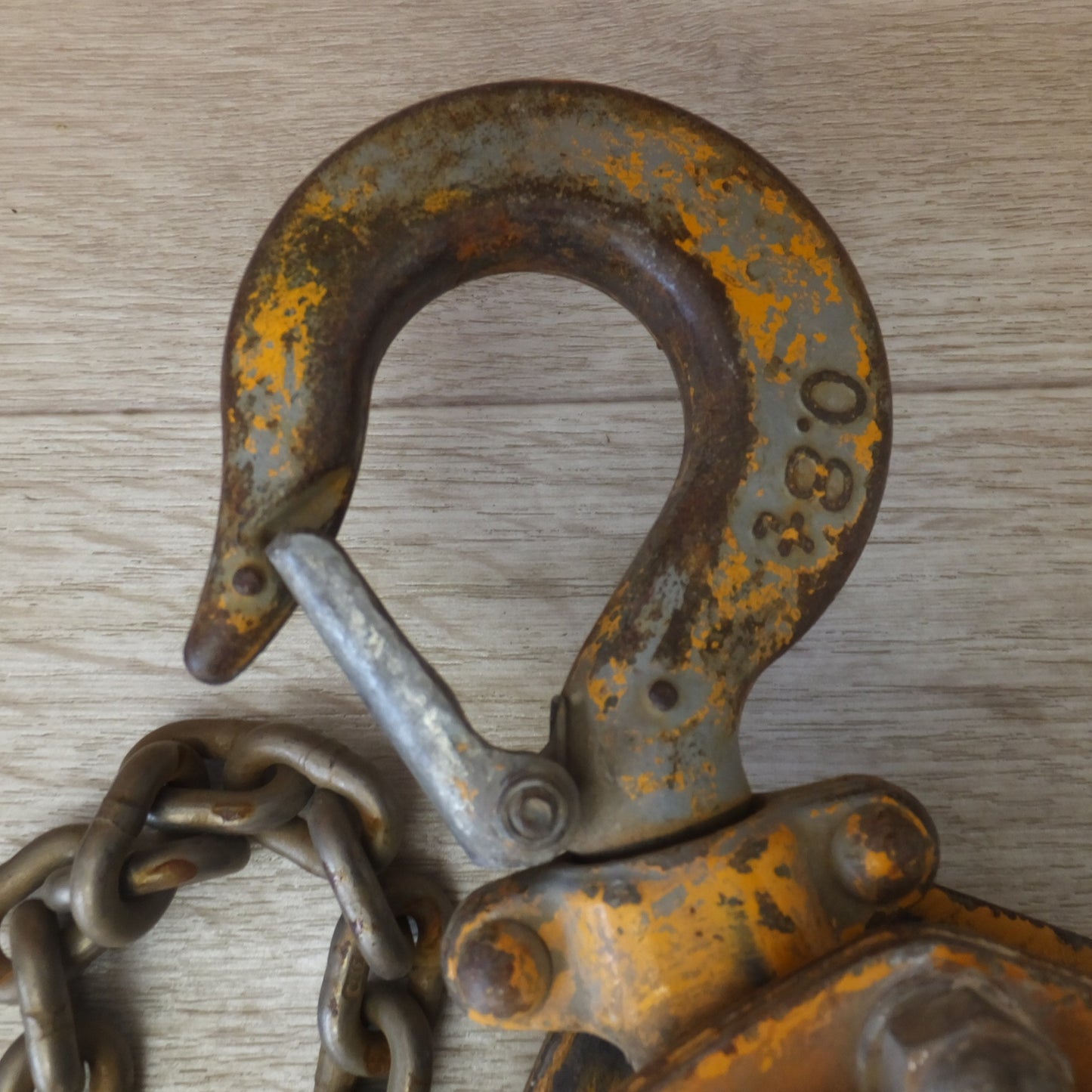 [送料無料] ★キトー KITO レバーブロック LB008 L5A 0.8t　CHAIN:V-5.6×15.7mm★