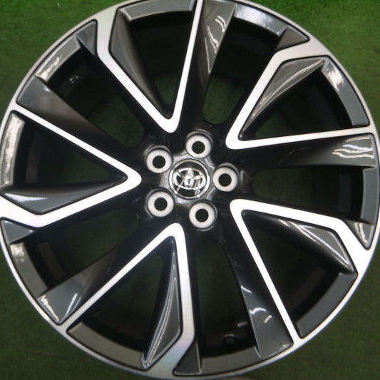 [送料無料] 新車外し！1本★トヨタ カローラ スポーツ GZ 純正 ホイール 18インチ 18×8J PCD100/5H★5022107Hホ