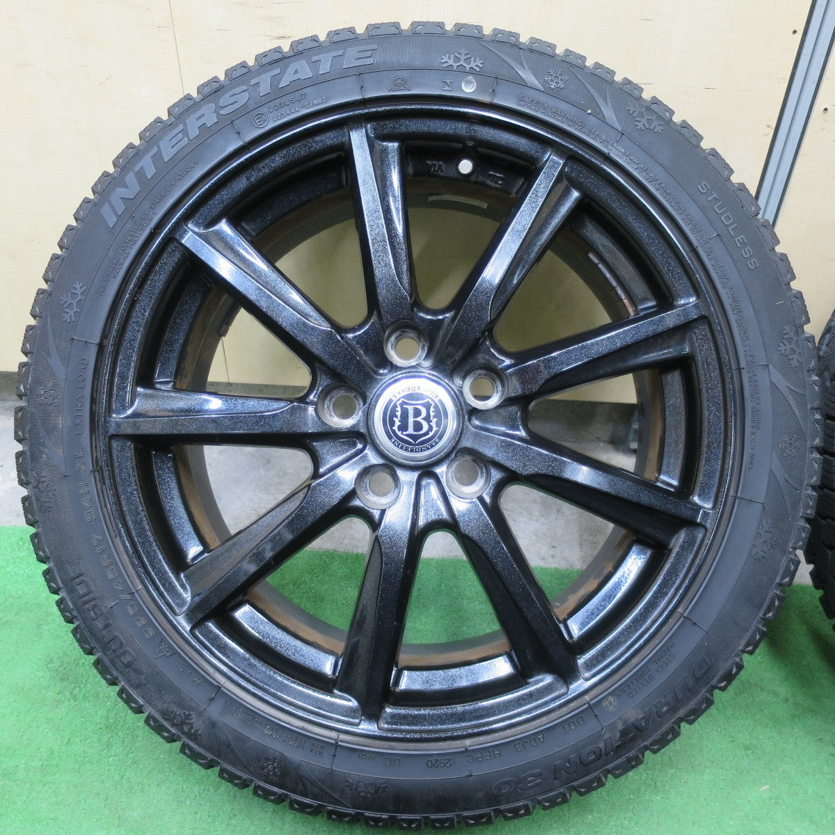 バリ溝！9.5分★スタッドレス 225/45R17 インターステート DURATION 30 BRANDLE-LINE ブランドルライン 17インチ PCD114.3/5H★5060301TTス