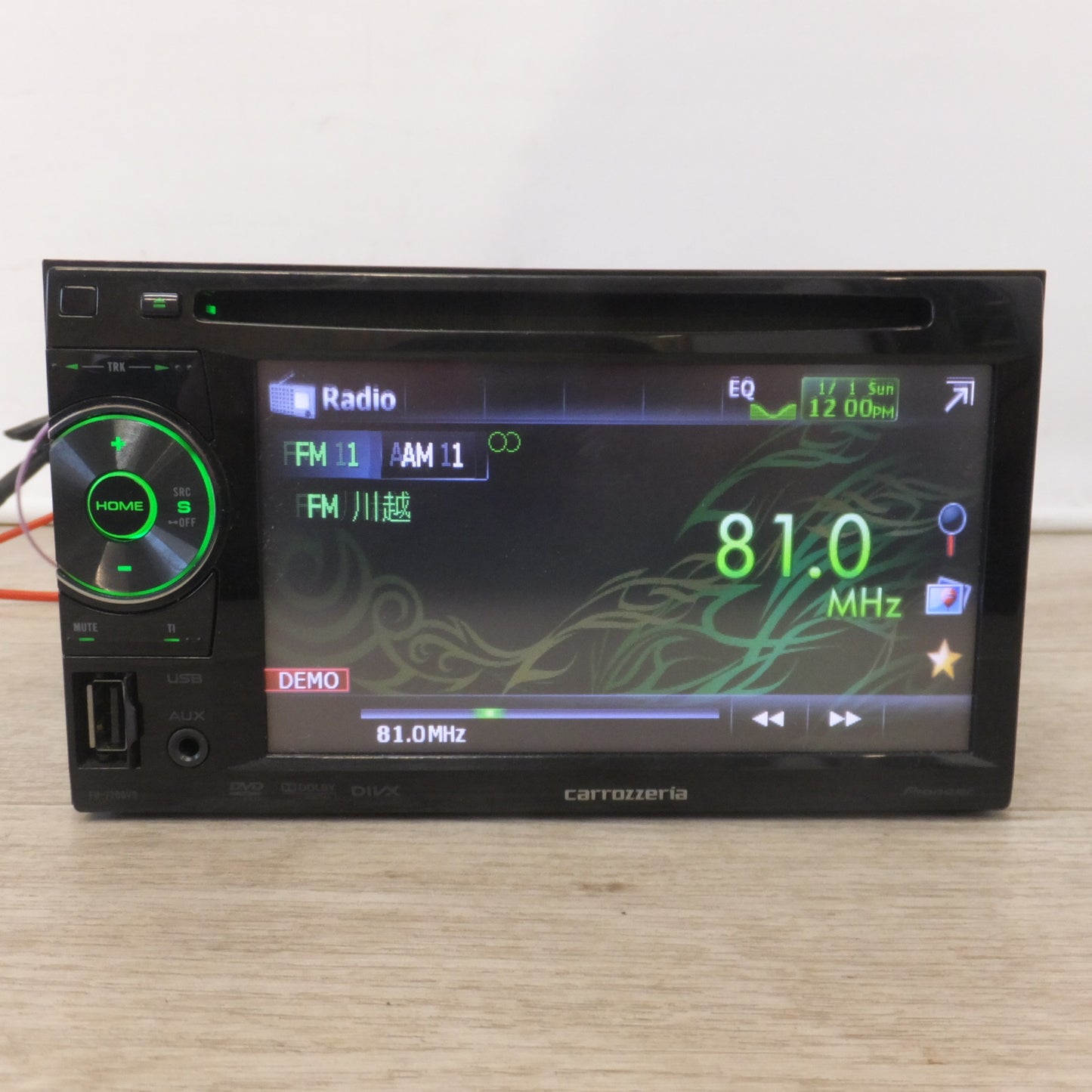 [送料無料] ★カロッツェリア carrozzeria カーAV AVメインユニット DVDプレーヤー FH-770DVD[18]★