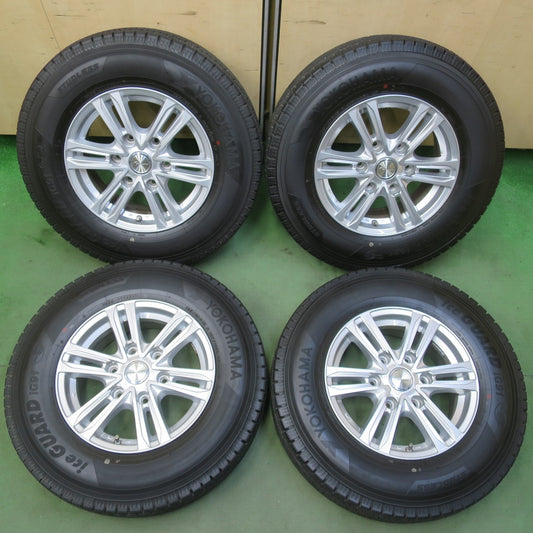 バリ溝！キレイ！9.5分◎スタッドレス 195/80R15 107/105L ヨコハマ アイスガード iG91 Ripresa リプレーザ 15インチ PCD139.7/6H◎6082904イス