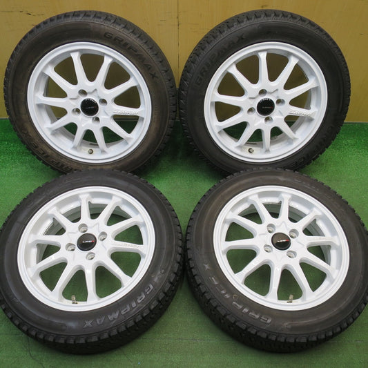 バリ溝！22年！キレイ！9.5分以上★スタッドレス 165/65R15 グリップマックス グリップアイス X LM SPORT LM-10R LMスポーツ 15インチ PCD100/4H★6021801NJス