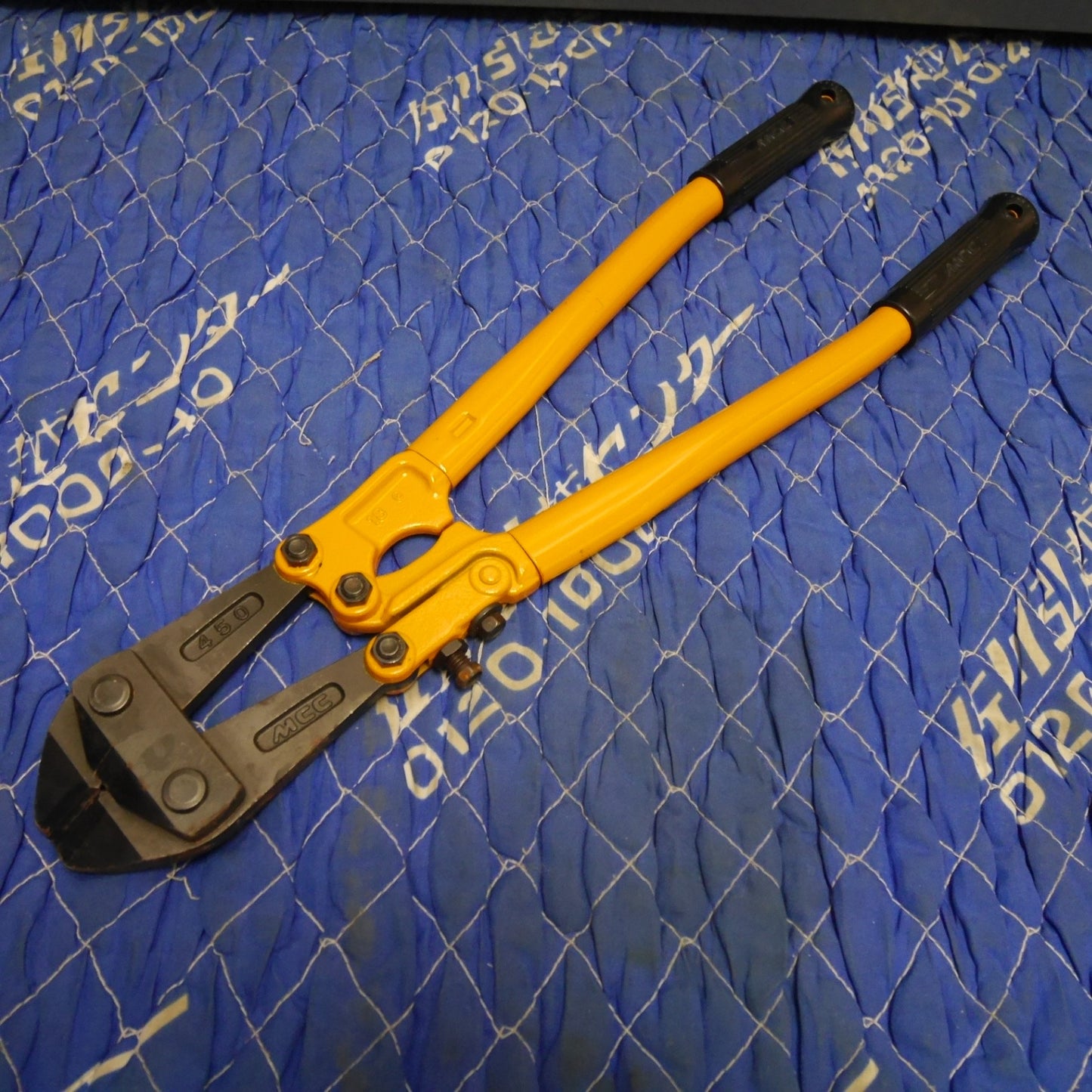 [送料無料] ☆MCC アングルカッター 450mm CAP.7MM AC-0045 ボルトクリッパー ワイヤーカッター オレンジ 工具☆