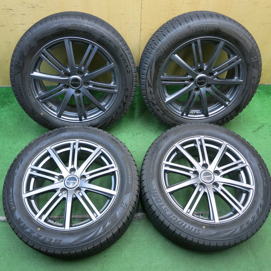 バリ溝！23年！9.5分★スタッドレス 215/55R17 ブリヂストン ブリザック VRX2 BALMINUM バルミナ 17インチ PCD114.3/5H★5081302AKス