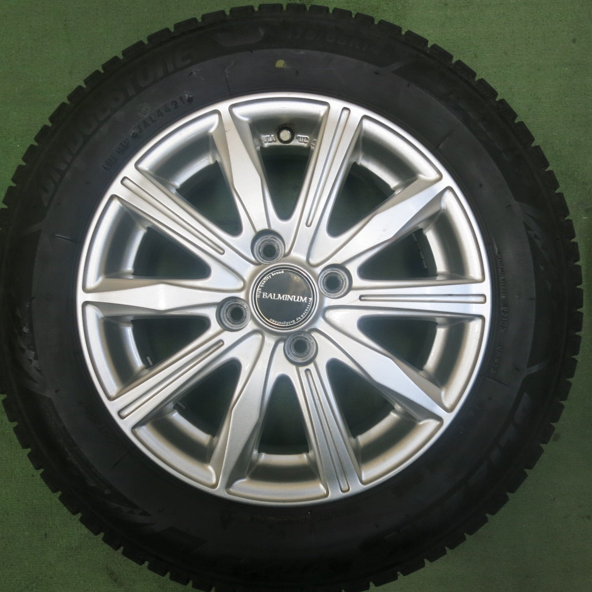 キレイ！21年★スタッドレス 175/65R14 ブリヂストン ブリザック VRX3 BALMINUM バルミナ 14インチ PCD100/4H★5112704SKス