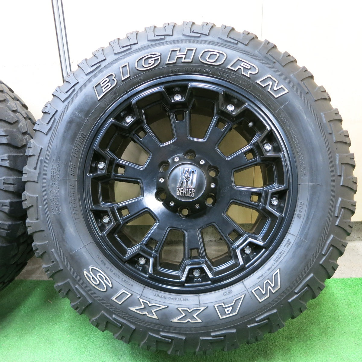 *送料無料* バリ溝！キレイ！9分★XD SERIES XD800 275/65R18 マキシス BIGHORN ホワイトボード 18インチ PCD139.7/6H★4060701ナノ