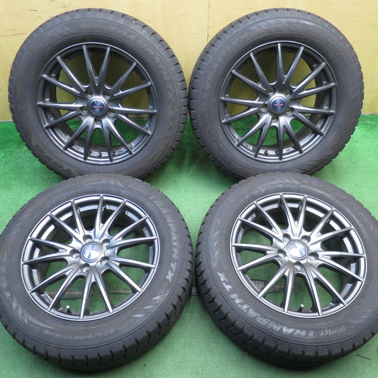 バリ溝！23年！キレイ！9.5分以上★スタッドレス 225/60R17 トーヨー ウインター トランパス TX VELVA SPORT ヴェルヴァ スポーツ 17インチ PCD114.3/5H★5062706NJノ