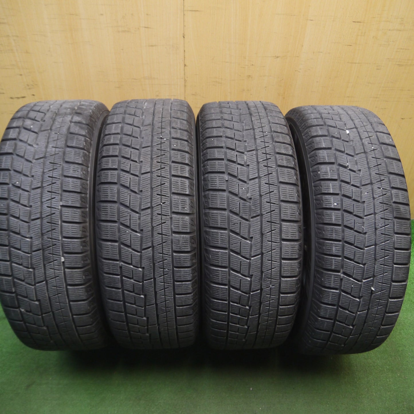 [送料無料] バリ溝！キレイ！8.5分★トヨタ 86 スバル BRZ 純正 205/55R16 スタッドレス ヨコハマ アイスガード iG60 16インチ PCD100/5H★5021413Hス