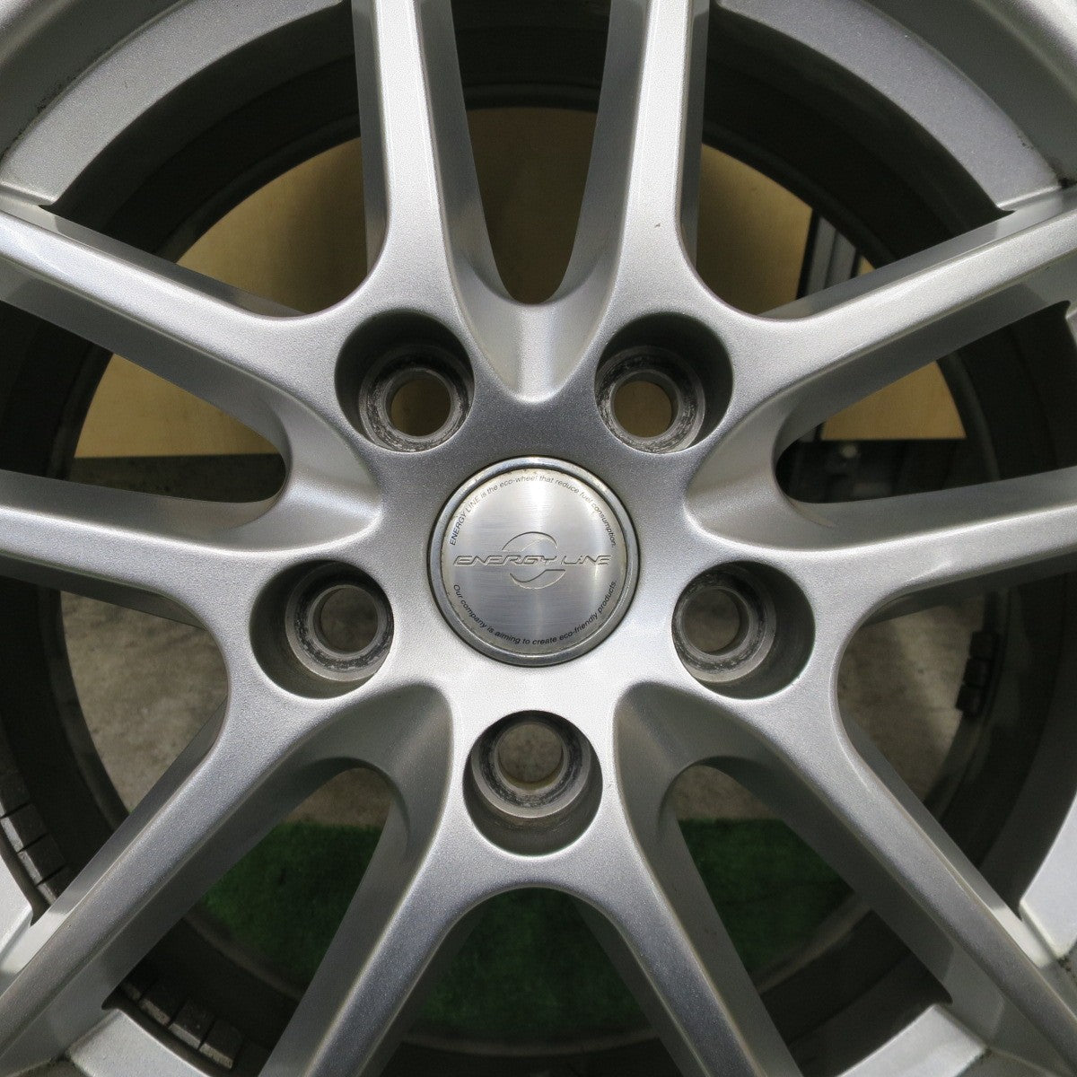 4本価格★ENERGY LINE エナジーライン 16インチ ホイール 16×6.5J PCD114.3/5H★6040102NGホ