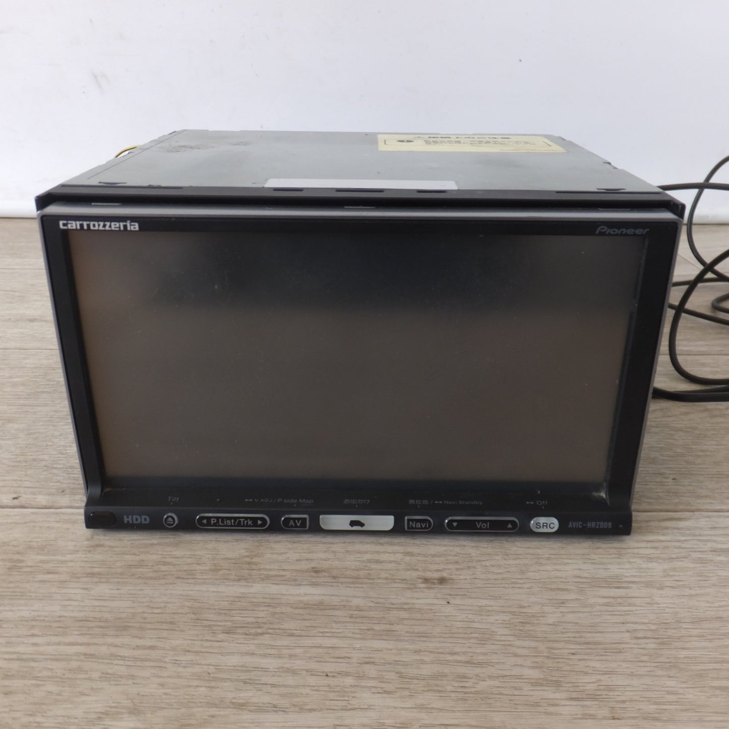 [送料無料] ★カロッツェリア carrozzeria AV一体型HDDナビゲーション 楽ナビ AVIC-HRZ009(56)★