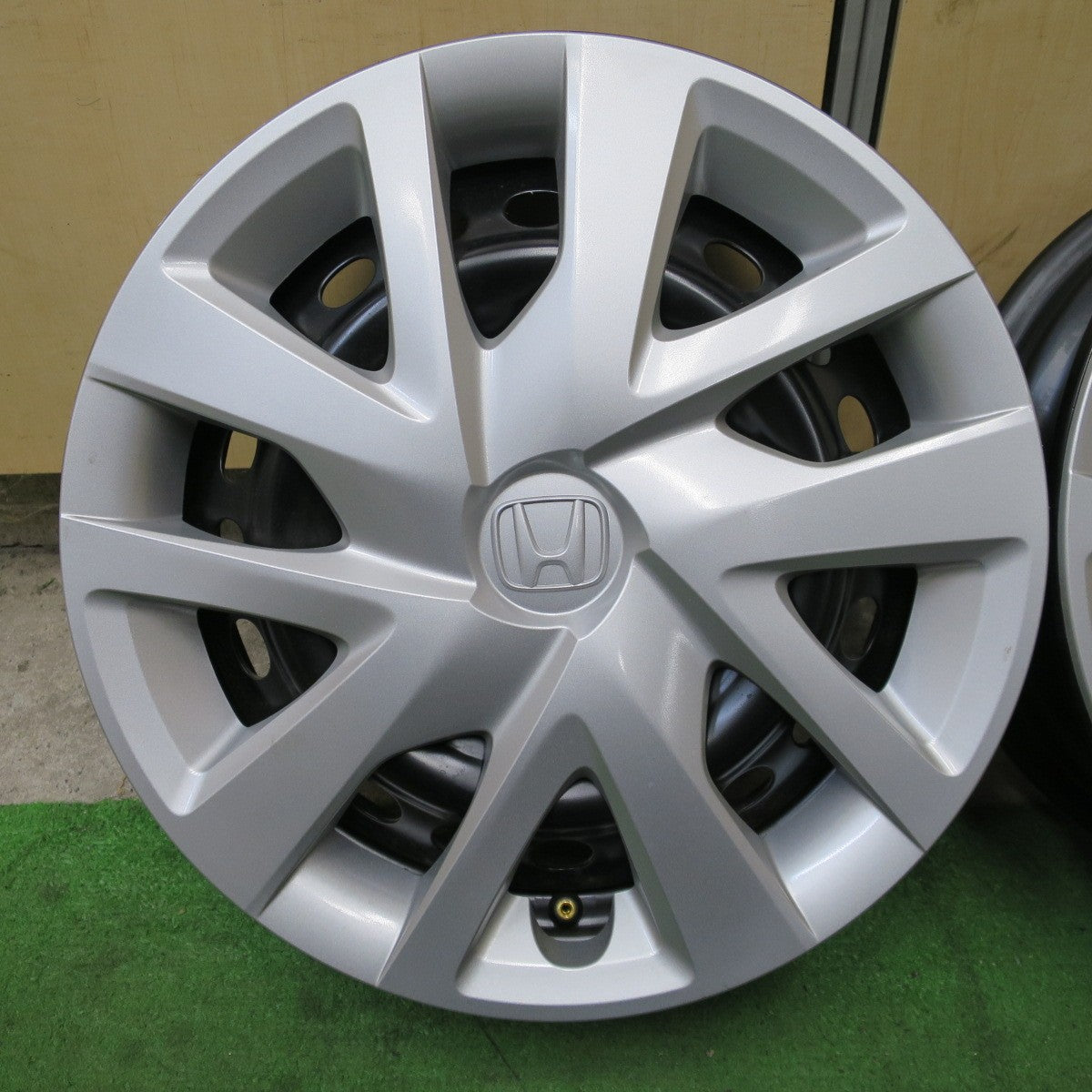 キレイ！ナット付き◎ホンダ JF3 JF4 N-BOX 純正 スチール ホイール 14インチ 14×4.5J Nボックス NBOX PCD100/4H◎6082902NGホ