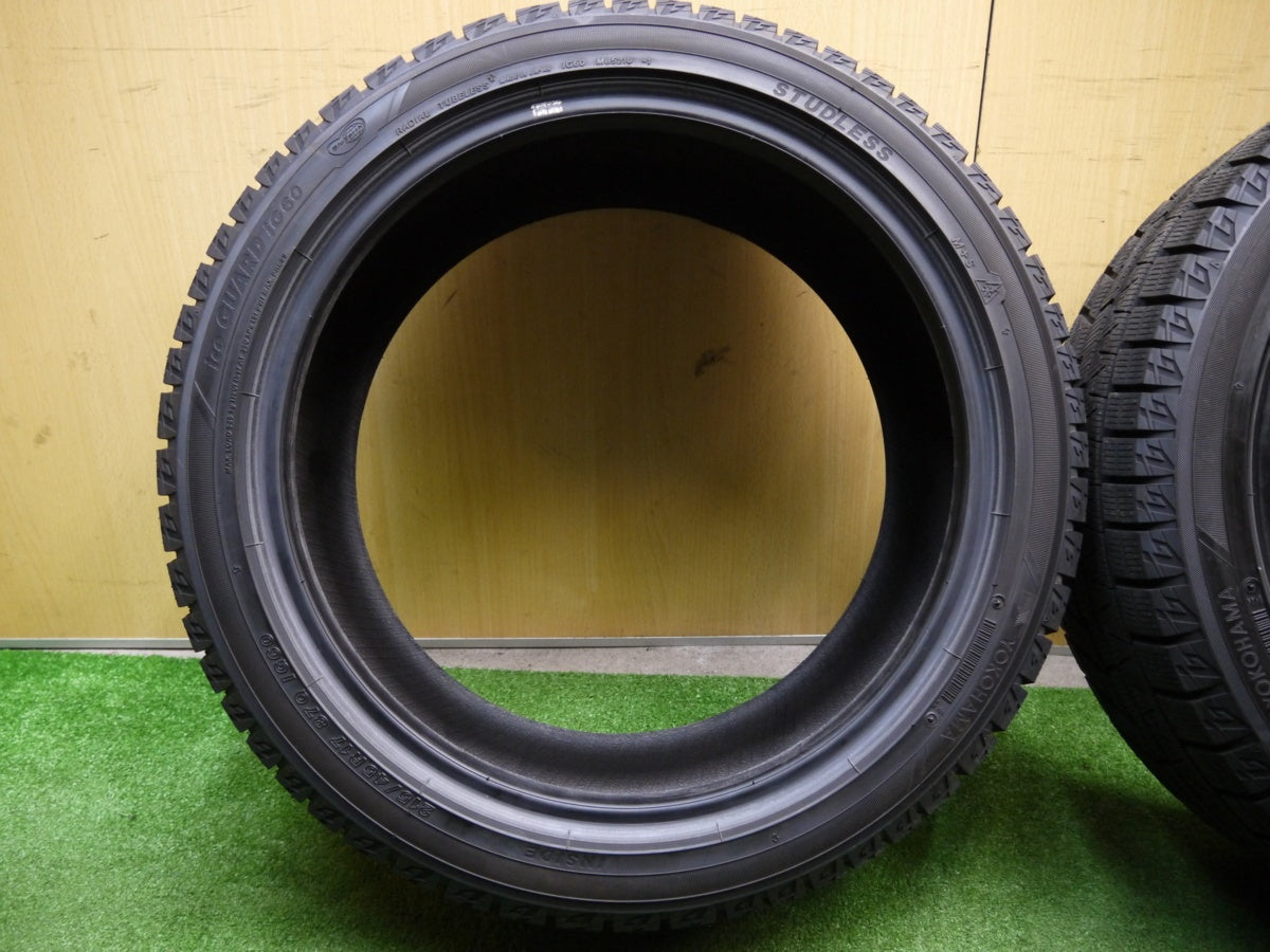 [送料無料] ほぼ未使用★スタッドレス 215/45R17 ヨコハマ アイスガード iG60 タイヤ 17インチ 86 BRZ プリウス カローラスポーツ 等★2030408クスタ