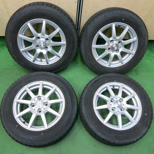 バリ溝！8.5分★スタッドレス 175/70R14 ダンロップ ウインターマックス WM01 ravrion ラブリオン PCD100/4H★4082906SYス