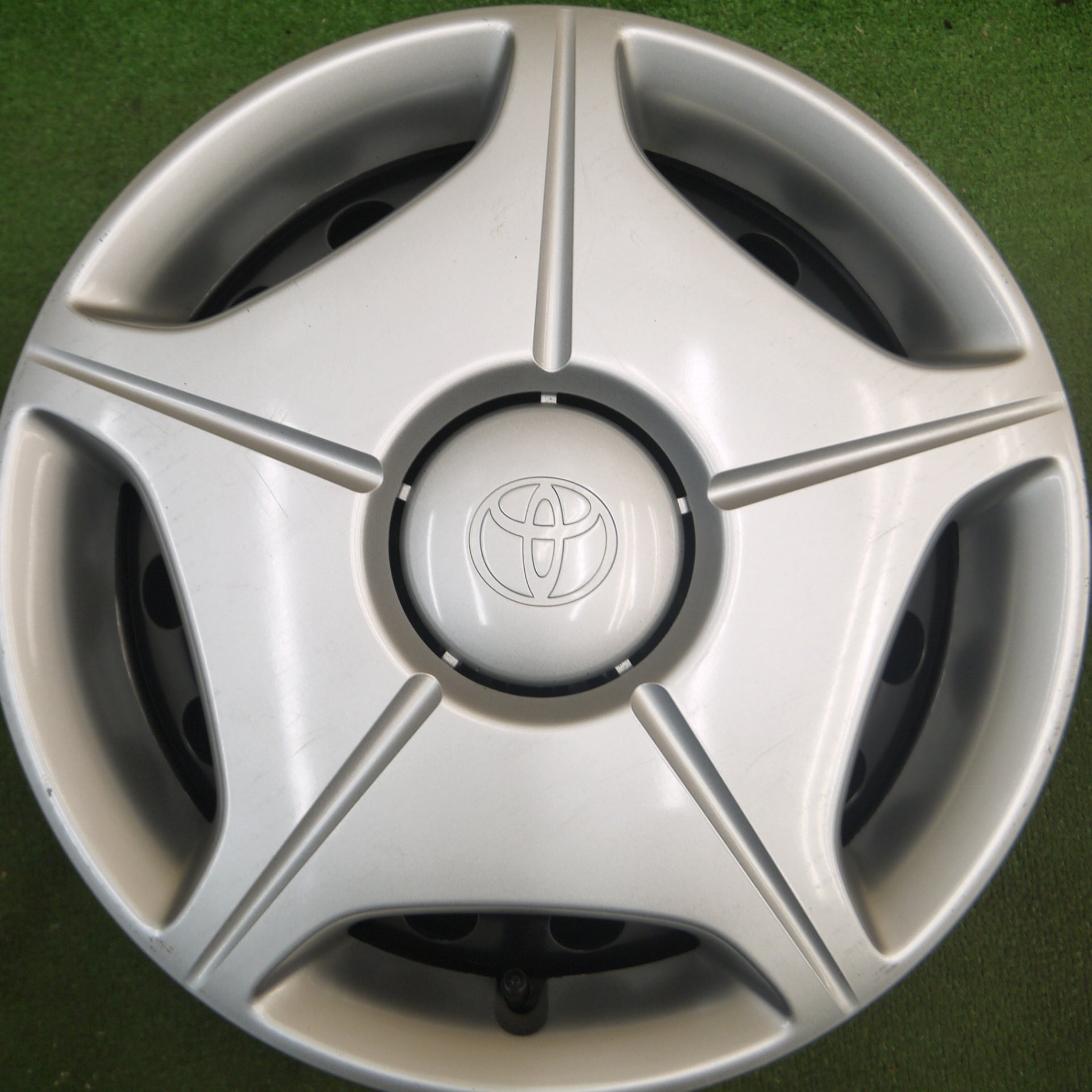 トヨタ純正 15インチ 6.5JJ スチールホイール中古品 □6967 トヨタ 
