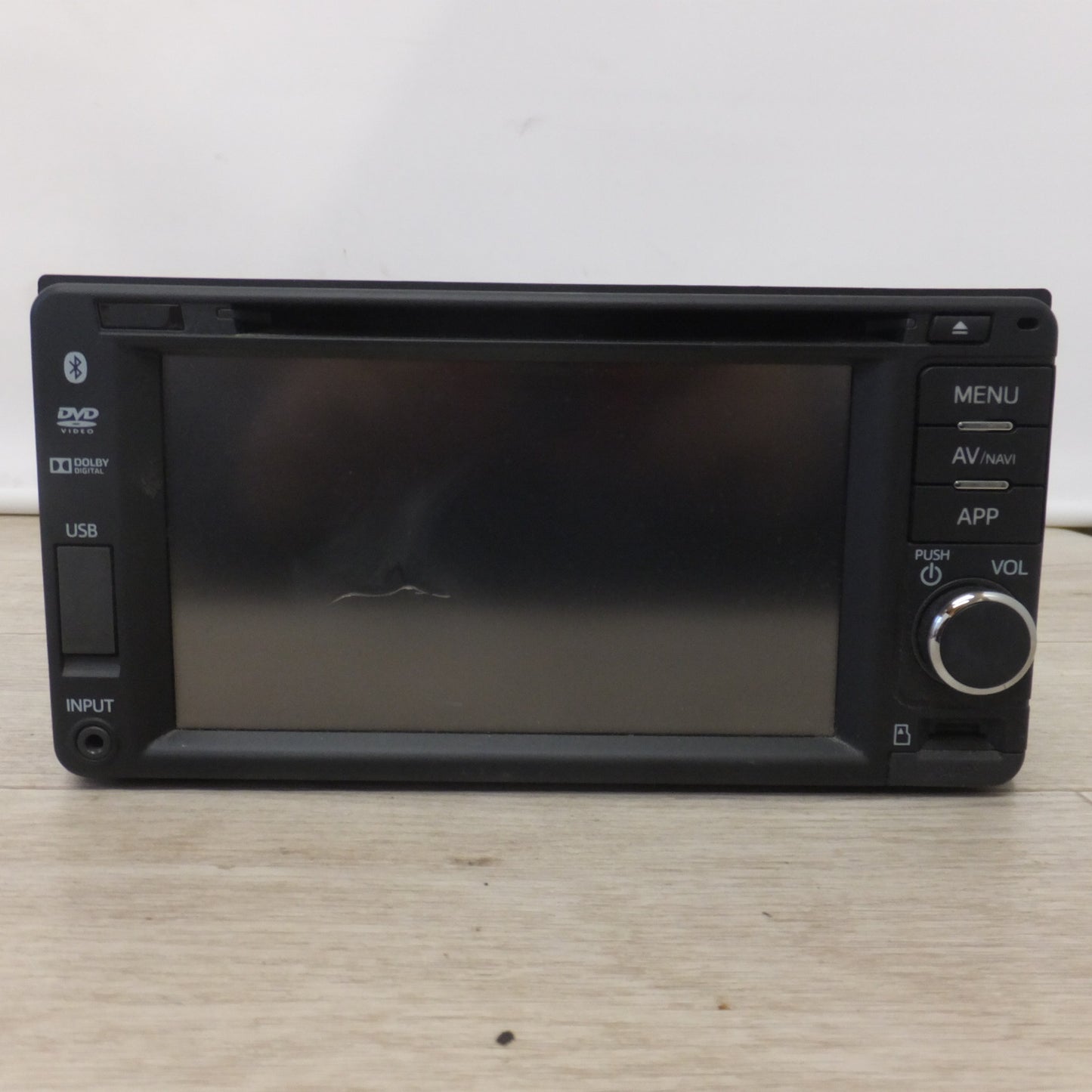 [送料無料] ★クラリオン製 ダイハツ 純正 カーナビ メモリーナビ QY-1032D-L 86100-B2140[32]★