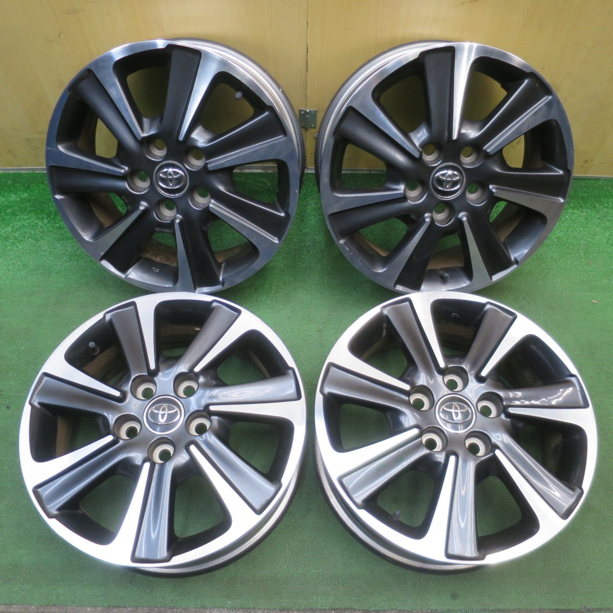 4本価格★トヨタ 80系 ノア ヴォクシー 煌 純正 ホイール 16インチ 16×6J PCD114.3/5H★6070803NJホ