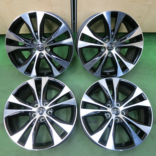 4本価格★トヨタ 60系 ハリアー スタイル モーヴ 純正 ホイール 18インチ 18×7.5J PCD114.3/5H★5043004SYホ