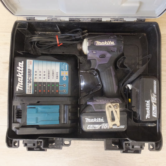 [送料無料] ★マキタ makita 充電式インパクトドライバ TD172DGXAP 18V オーセンティックパープル★