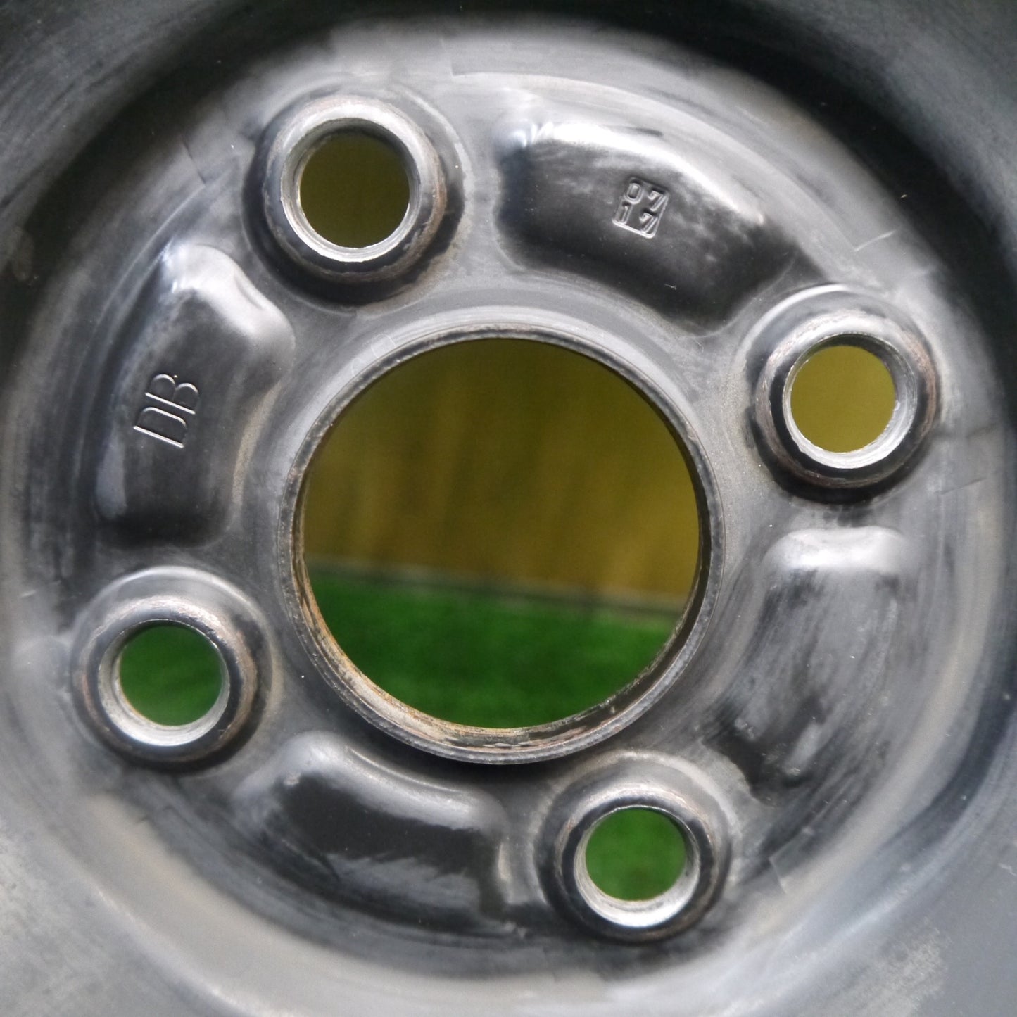 バリ溝！21年！9.5分★155/80R13 グッドイヤー EfficientGrip ECO EG02 スチール ホイール 13インチ PCD100/4H★5051408Hノ