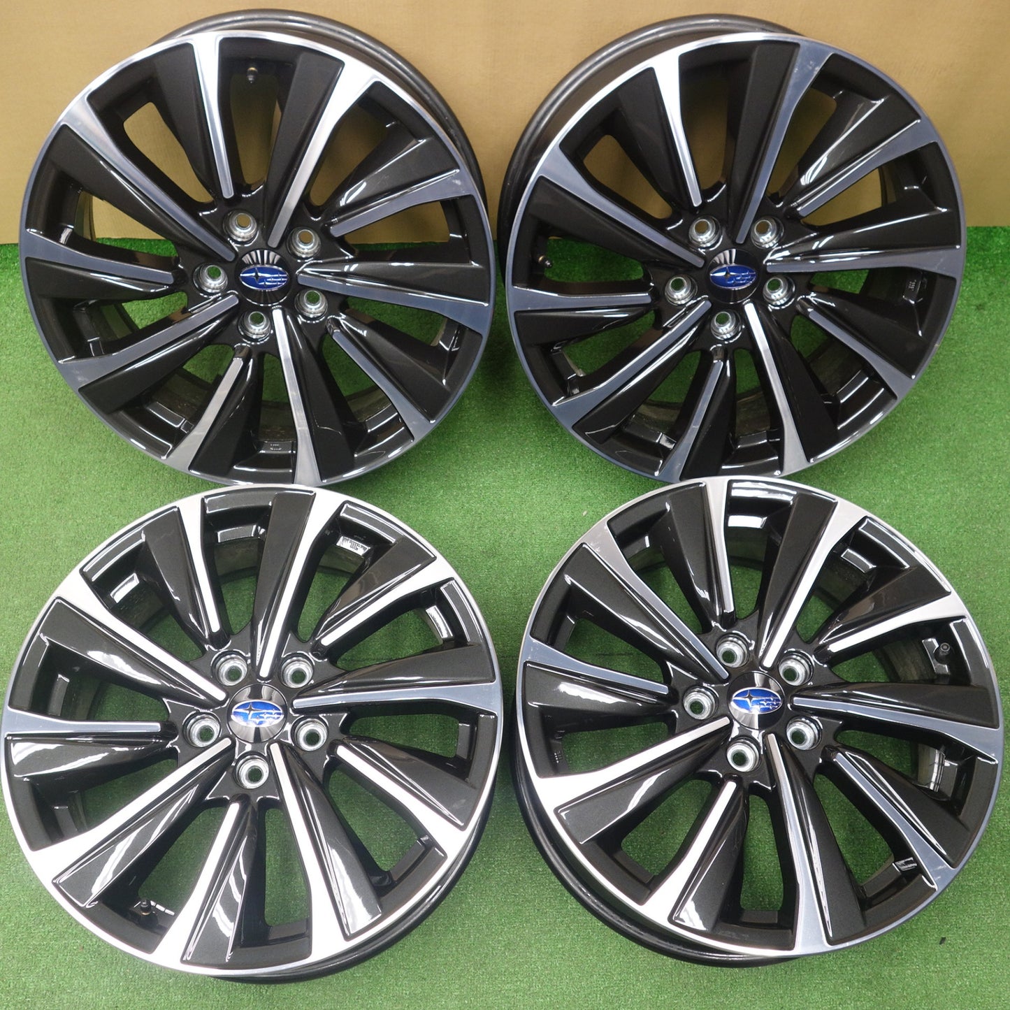 新車外し★スバル VN5 レヴォーグ STI スポーツ 純正 ホイール 18インチ 18×7.5J PCD114.3/5H★6032102KTホ