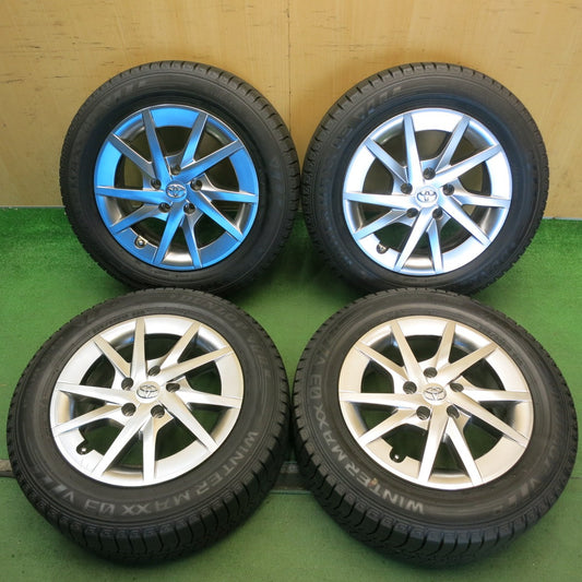 バリ溝！9.5分◎トヨタ プリウスα 純正 205/60R16 スタッドレス ダンロップ ウインターマックス 03 16インチ PCD114.3/5H◎6081602HAス
