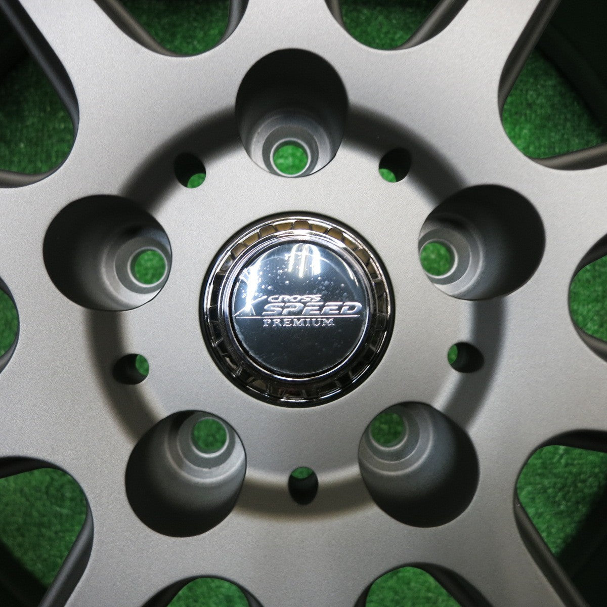 キレイ★X CROSS SPEED PREMIUM CSR 18インチ ホイール クロススピード プレミアム 18×7J PCD114.3/5H★5100908HAホ