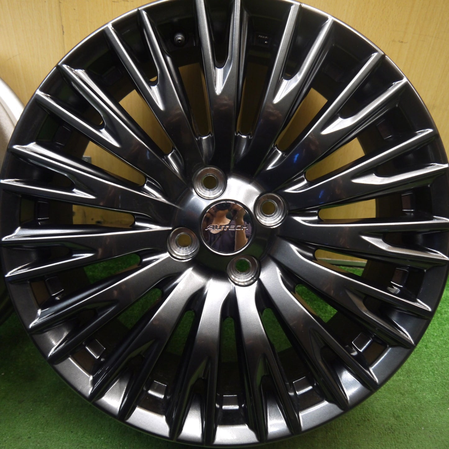 新車外し★日産 ノート オーラ 純正 AUTECH ENKEI ホイール 17インチ オーテック エンケイ 17×6.5J NOTE AURA PCD100/4H★5072502Hホ