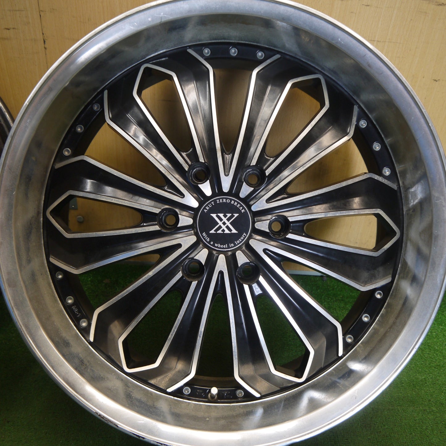 4本価格★AKUT ZEROBREAK X 20インチ ホイール アクト ゼロ ブレイク 20×8.0J PCD139.7/6H★6063002Hホ