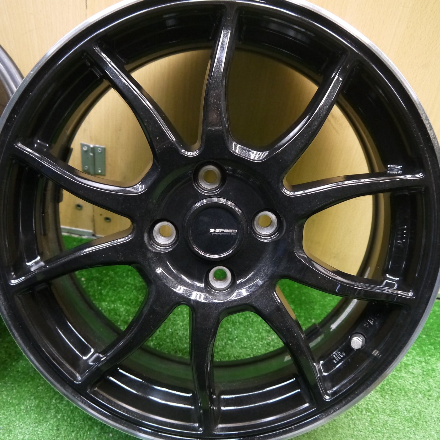 キレイ★G-SPEED Gスピード 16インチ 社外 アルミ ホイール 16×6J PCD100/4H★5111703Hホ
