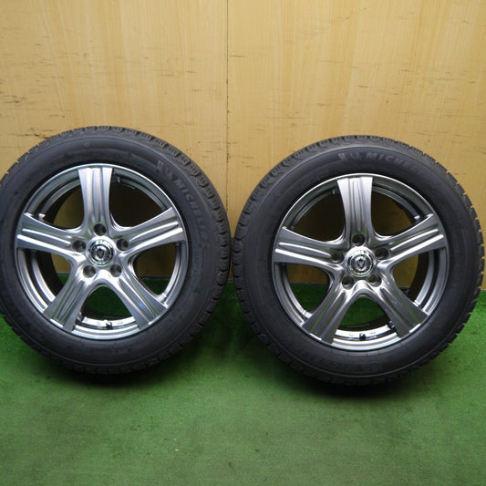 タイヤほぼ未使用！24年！キレイ！2本★スタッドレス 205/55R16 ミシュラン X-ICE SNOW VELVA ヴェルヴァ 16インチ PCD114.3/5H★5070204Hス