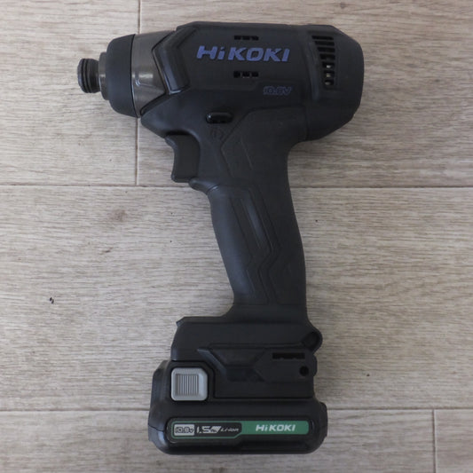 [送料無料] キレイ★ハイコーキ HiKOKI コードレスインパクトドライバ FWH12DAL　蓄電池 BSL1215　セット★
