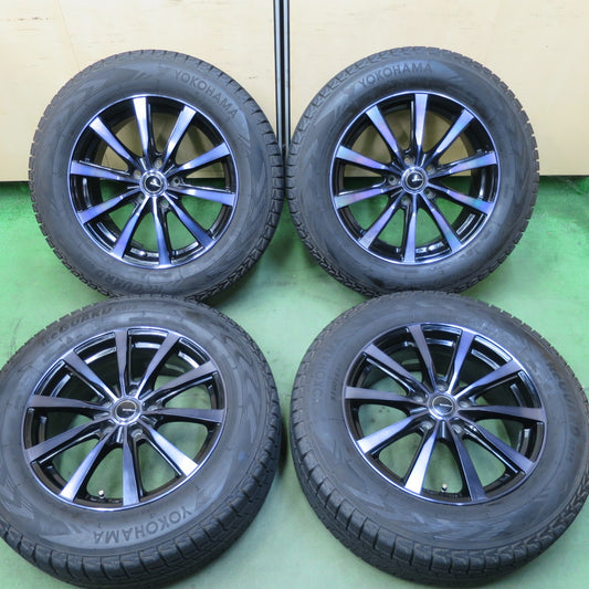 バリ溝！22年！キレイ！9分★スタッドレス 225/65R17 ヨコハマ アイスガード G075 DIANELLA ディアネラ 17インチ PCD114.3/5H★5090301TTス