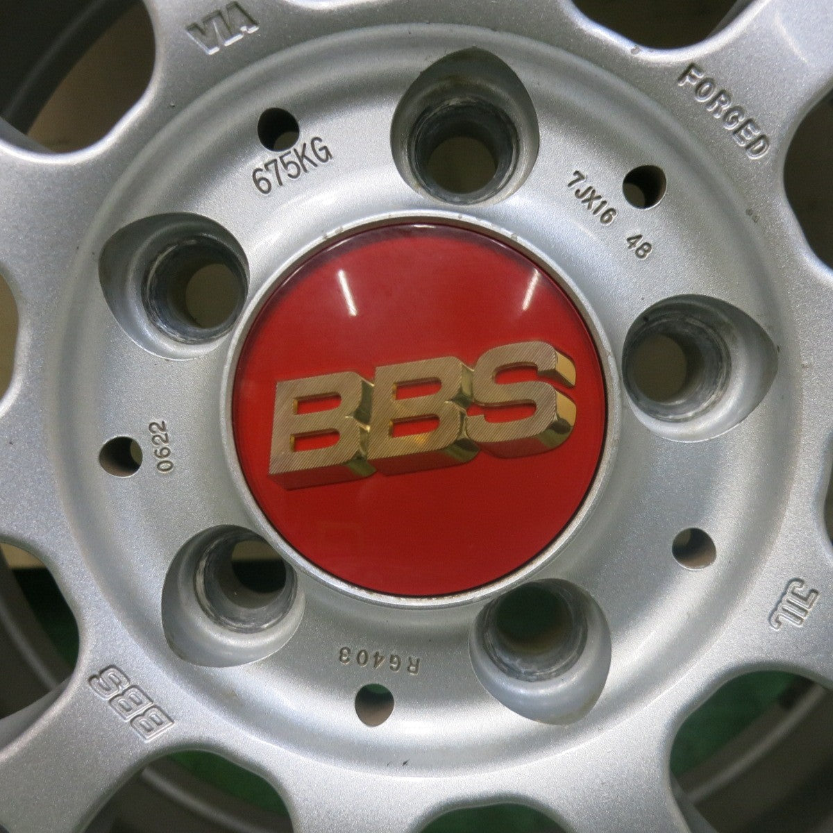 バリ溝！9.5分★ワーゲン 等 BBS RG-F RG403 鍛造 205/55R16 ダンロップ LE MANS V ルマン5 16インチ PCD112/5H★5092002SKノ