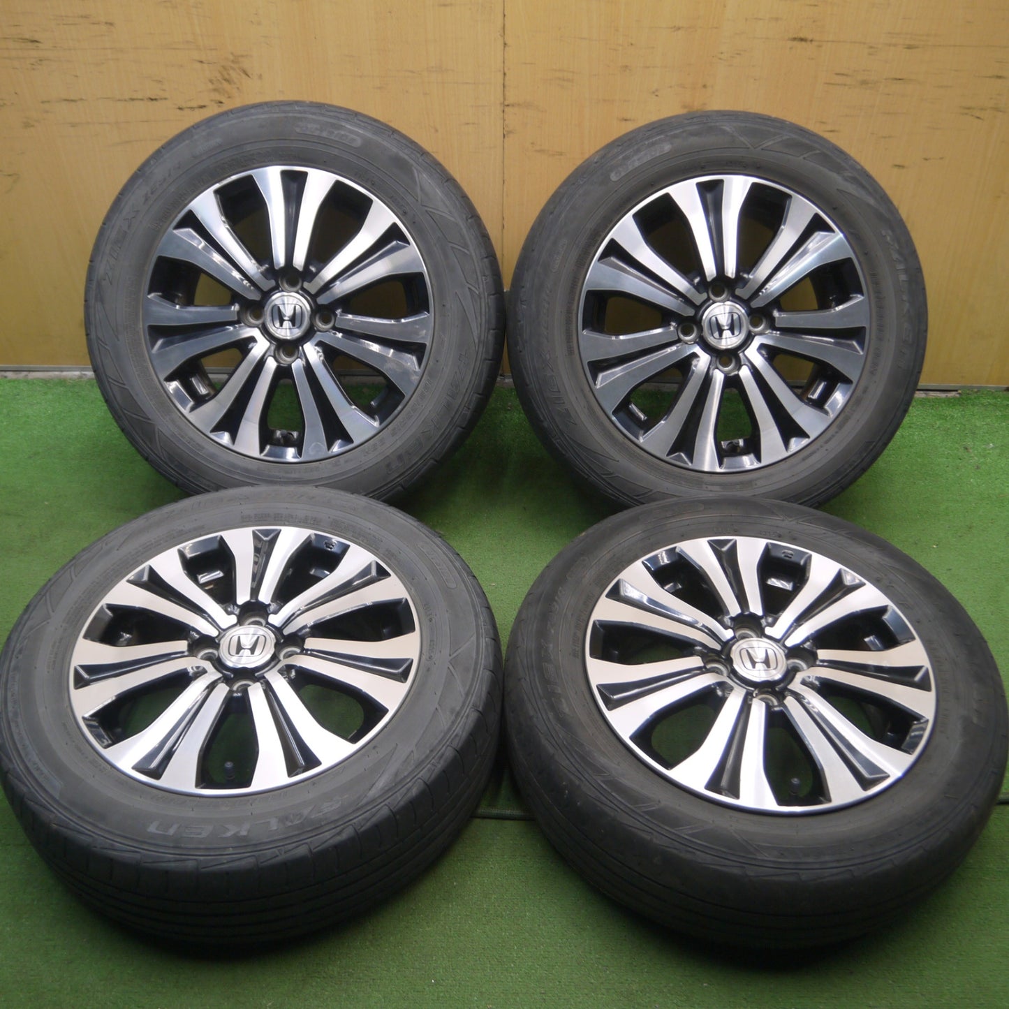 *送料無料* 4本価格★ホンダ フリード 純正 185/65R15 ファルケン ジークス ZE914 15インチ PCD100/4H★4050803Hノ