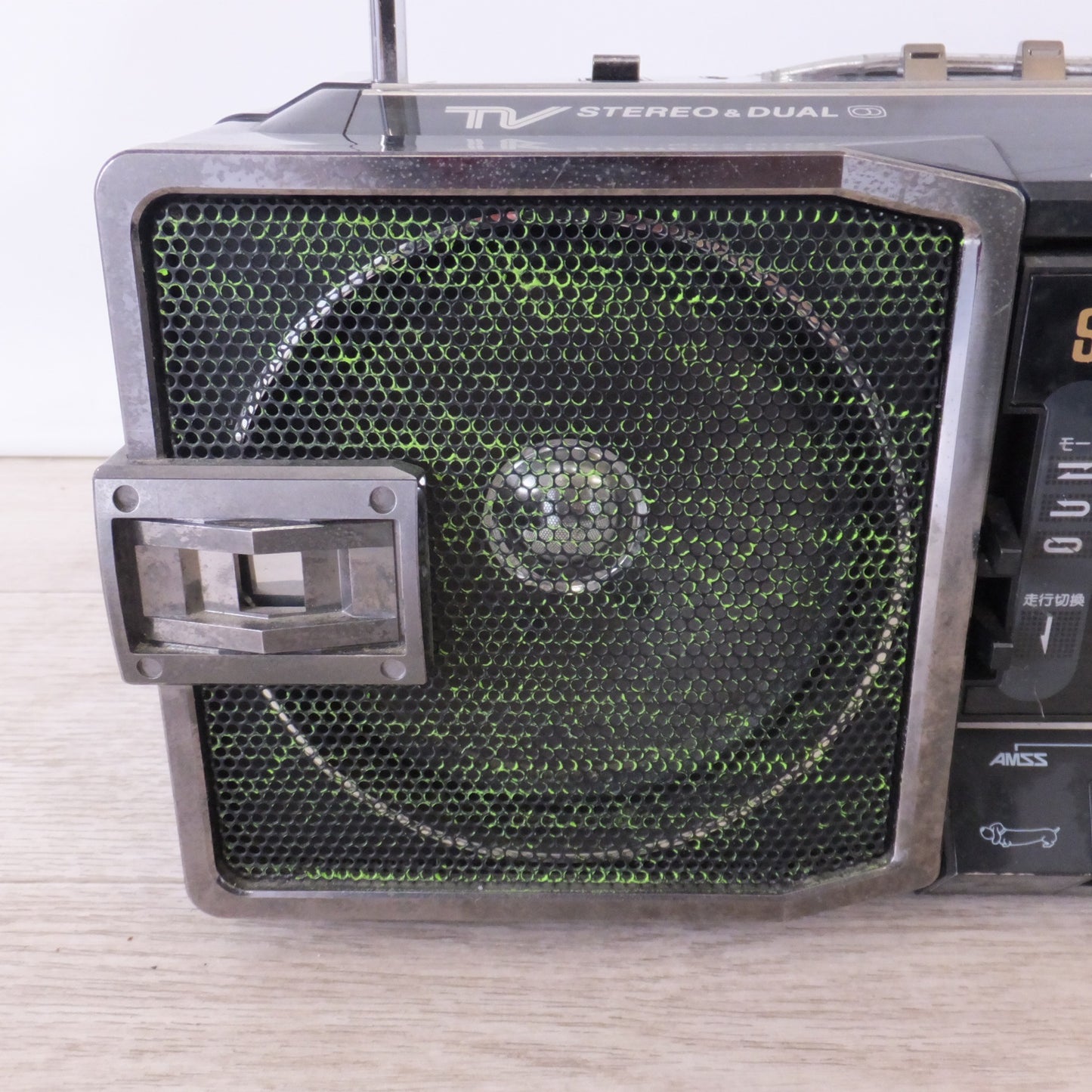 [送料無料] 現状品★三洋電機 SANYO ラジカセ U4-W80(K)　AC100V 50/60Hz　サンヨーステレオダブルカセット　昭和レトロ アンティーク★