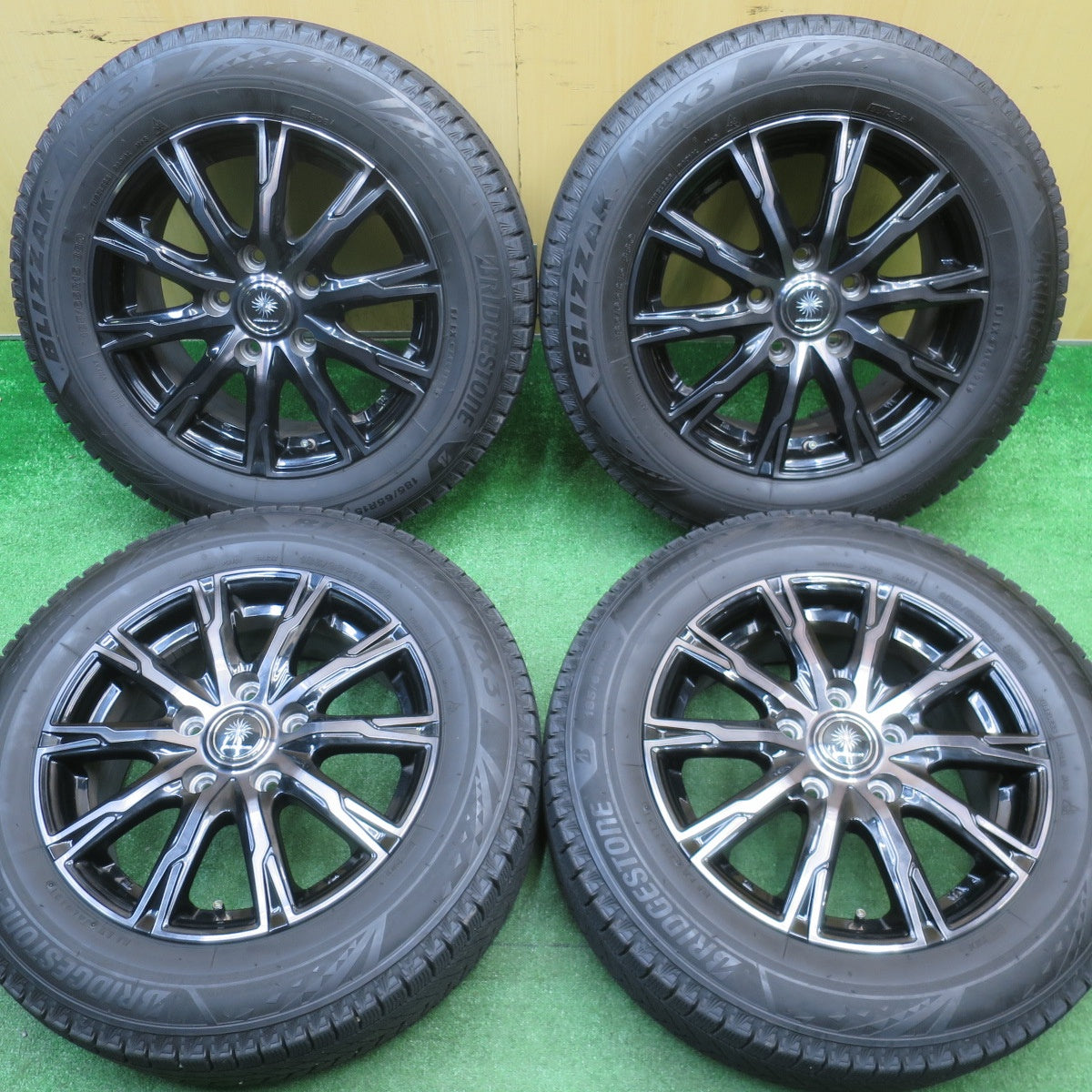 キレイ！21年★スタッドレス 185/65R15 ブリヂストン ブリザック VRX3 Diluce ディルーチェ 15インチ PCD114.3/5H★5111904NJス