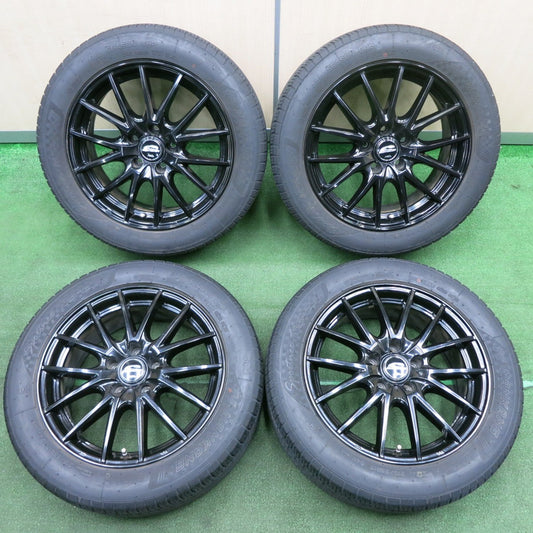 *送料無料* バリ溝！8.5分★215/55R17 ナンカン Sportnex NS-25 SCHNEIDER MiD シュナイダー 17インチ PCD114.3/5H★4040912TNノ