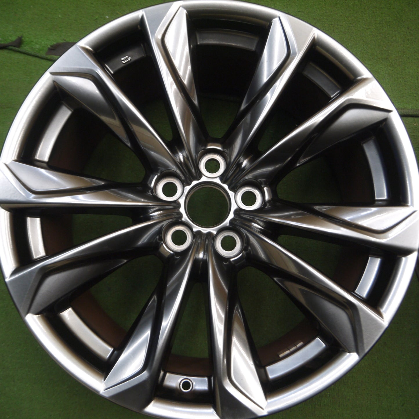 *送料無料* 新車外し★レクサス LS500h Fスポーツ 純正 ホイール 20インチ 20×8.5J 9.5J PCD120/5H★4042613Hホ