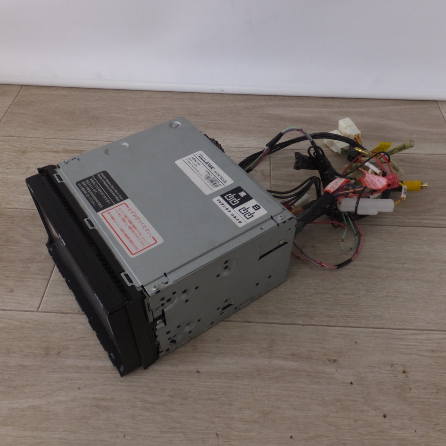 [送料無料] 現状品★富士通テン イクリプス ECLIPSE メモリーナビゲーション AVN7500S　地図SDカード 欠品[37]★