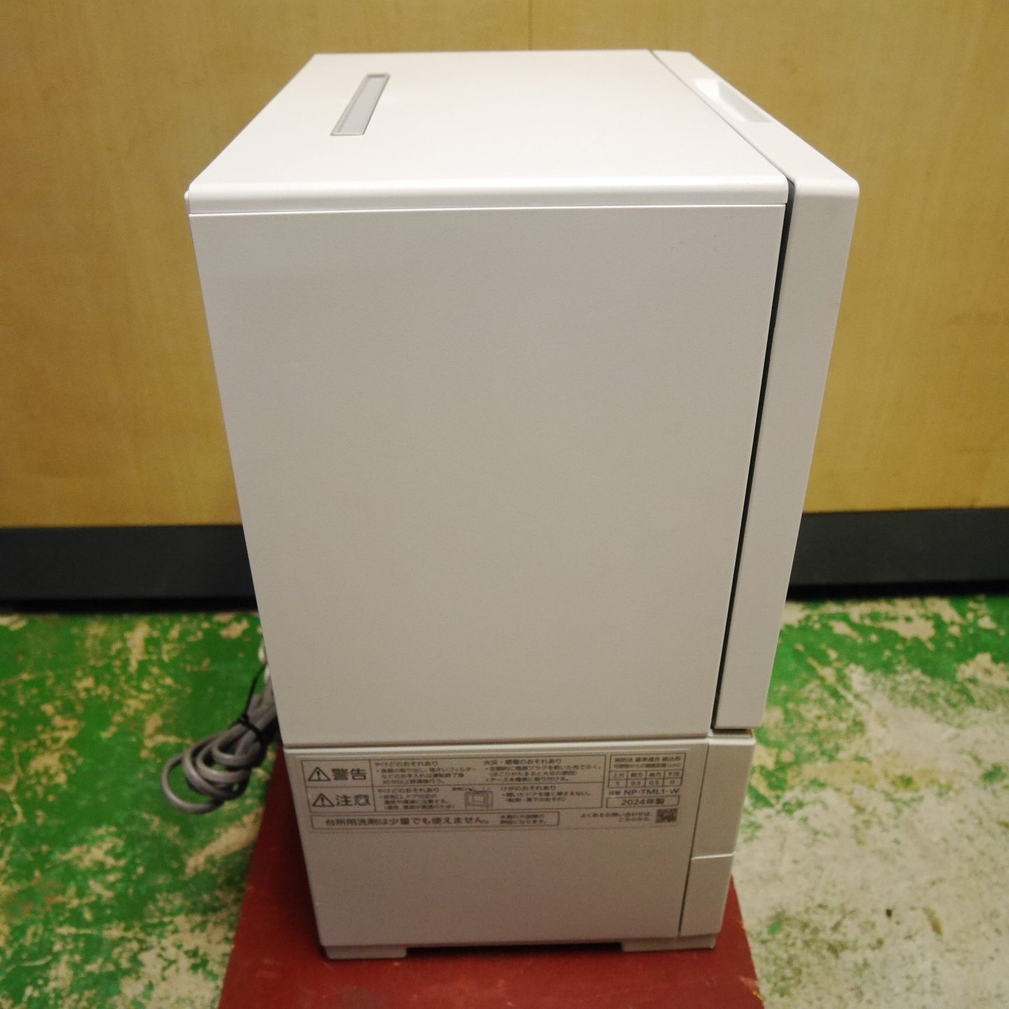 [送料無料] キレイ！24年製☆Panasonic 電気 食器 洗い 乾燥機 NP-TML1-W SOLOTA ソロタ 食洗器 100V パナソニック☆