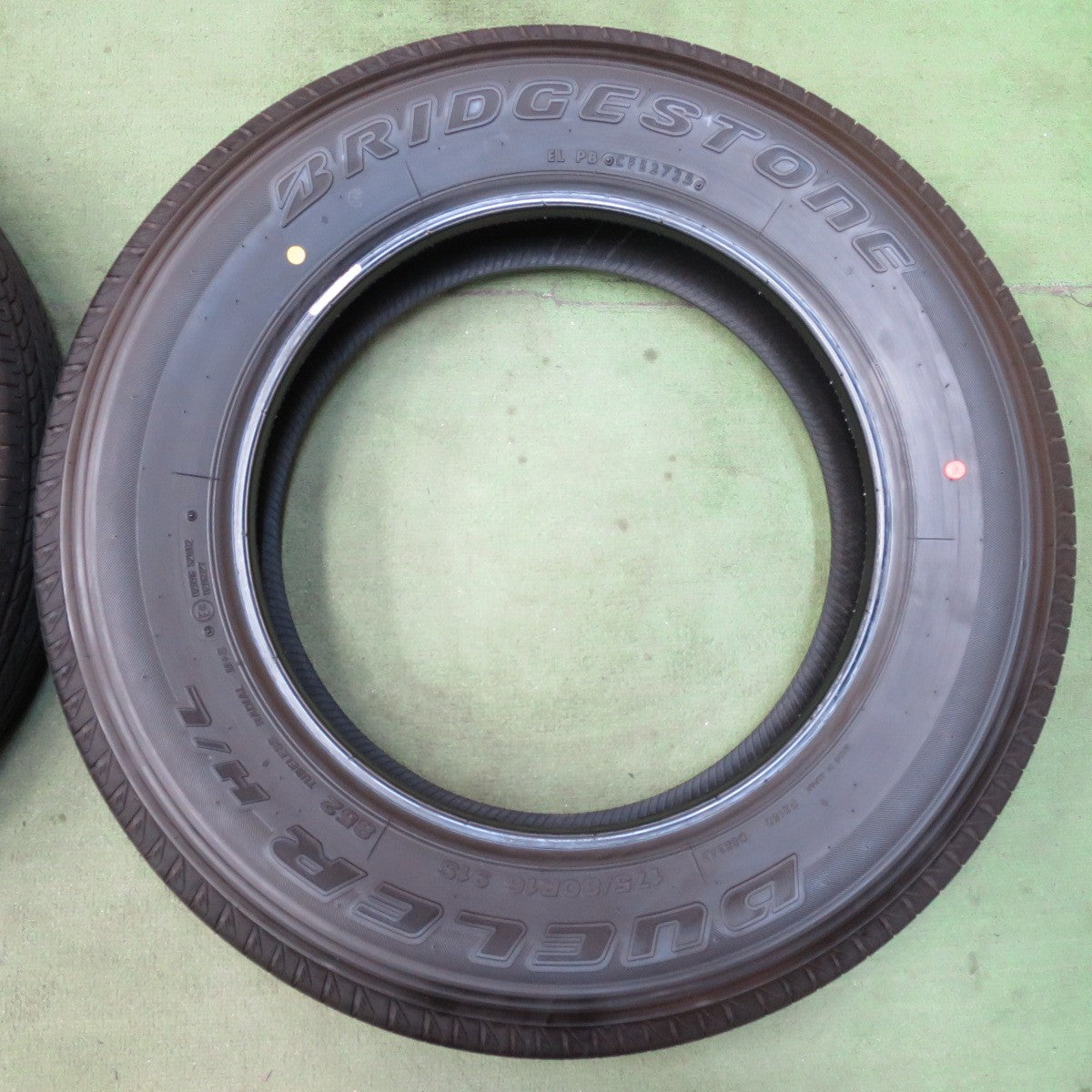 新車外し！25年★ジムニー 等 175/80R16 ブリヂストン デューラー H/L 852 タイヤ 16インチ★5112805イノタ