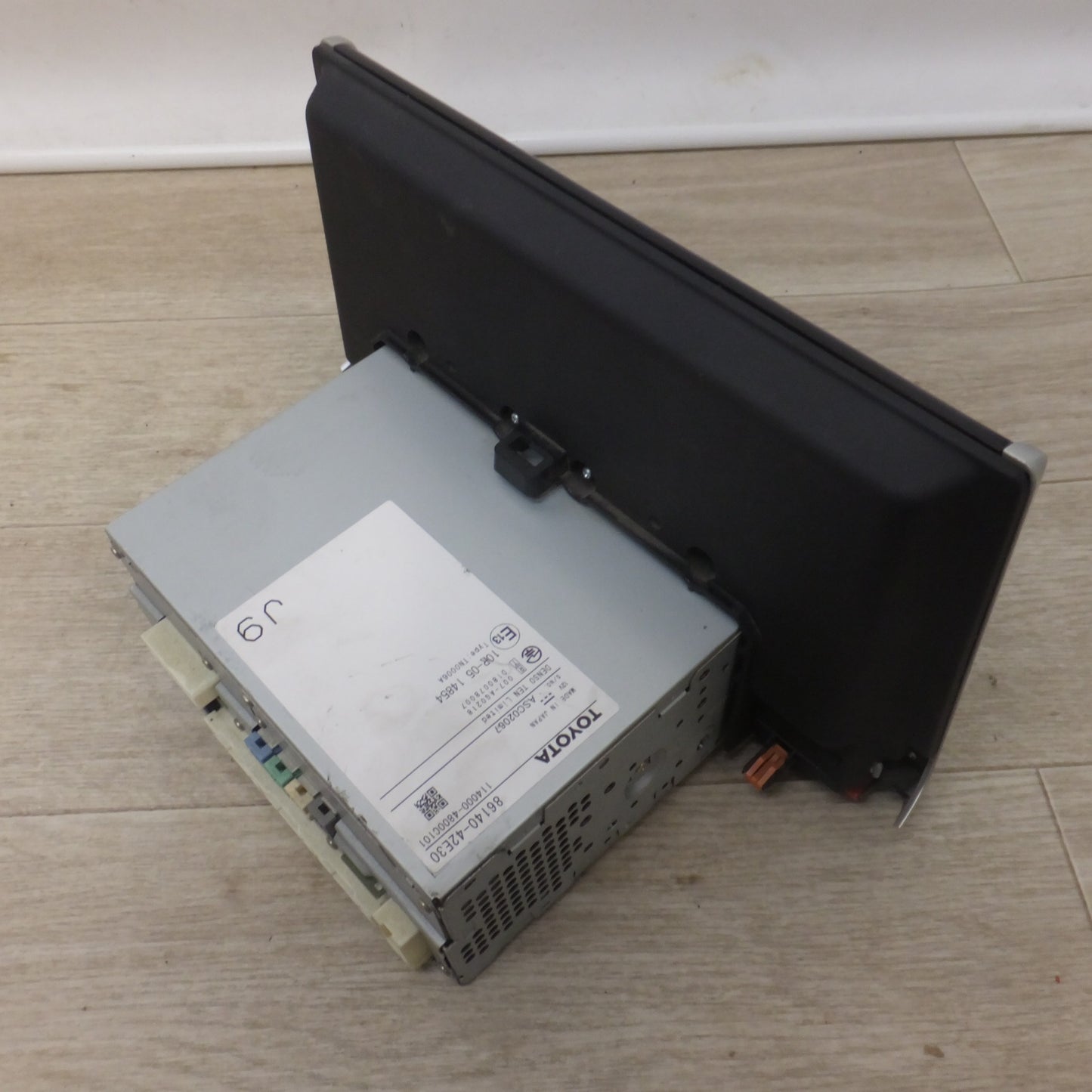[送料無料] 現状品★デンソーテン製 トヨタ 純正 ディスプレイオーディオ 86140-42E30　トヨタ RAV4 AXAH54(74)★