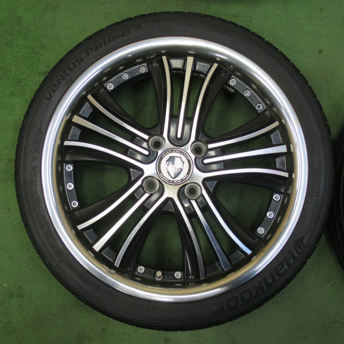 4本価格！23年★軽サイズ Warwic DS.7 165/45R16 ハンコック ベンタス プライム3 ワーウィック DS717 16インチ PCD100/4H★5071502TTノ